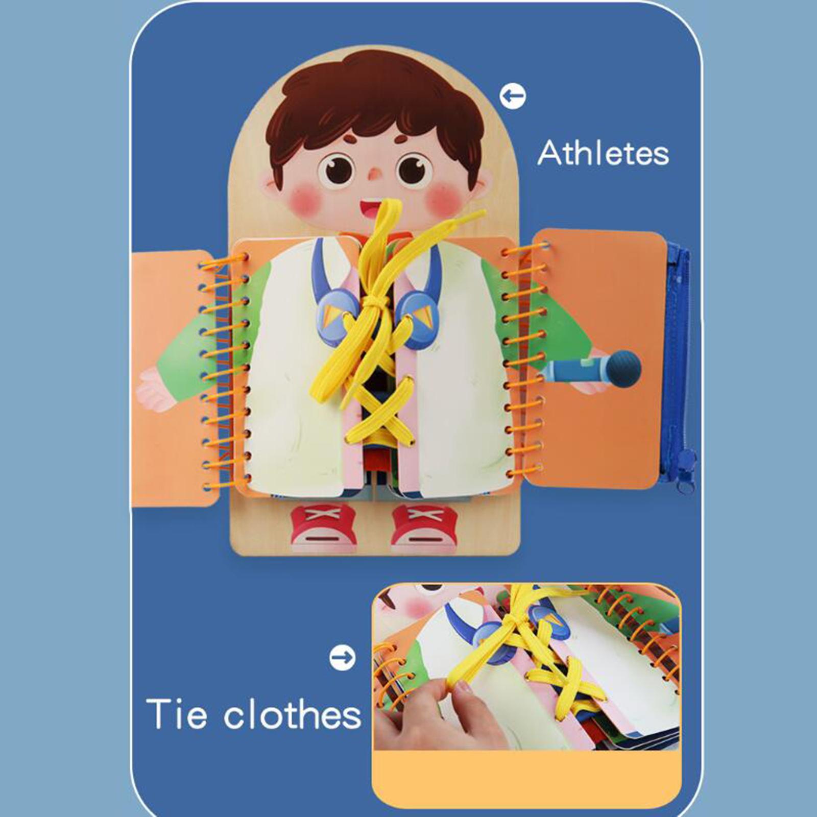 Montessori Wooden Busy Board Toddler - 유아용 활동 보드, 몬테소리 교구, 나무와